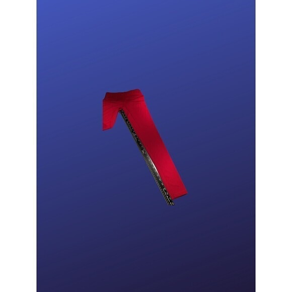 90 DEGREE by REFLEX Power Flex High Waist Leggings, RED, Women’s Size XS, EUC - Picture 6 of 10